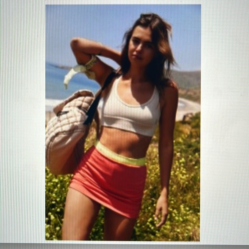 Free People Hot Shot Micro Skirt. - Picture 6 of 8